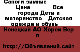 Сапоги зимние Skandia Tex › Цена ­ 1 200 - Все города Дети и материнство » Детская одежда и обувь   . Ненецкий АО,Хорей-Вер п.